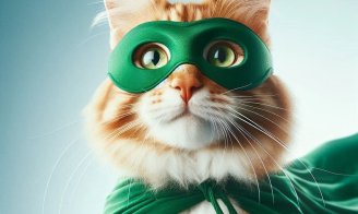 Nos chats, les super-héros