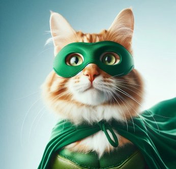 Nos chats, les super-héros
